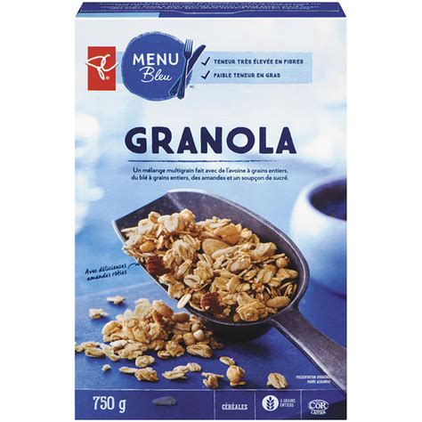 pc granola|pc blue menu granola mix.